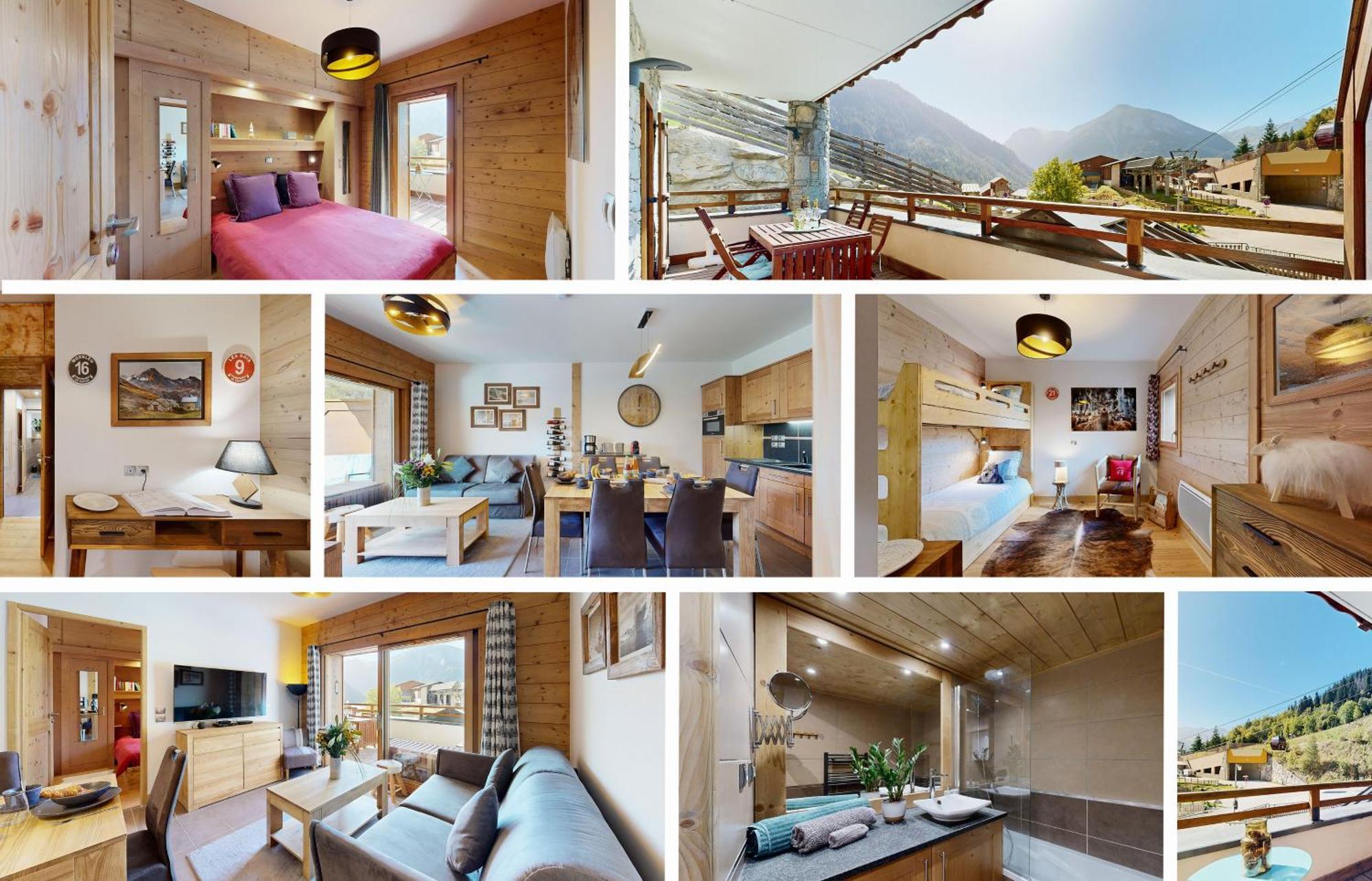 Apartment Elegant Logement, Superbe Vue La Plagne