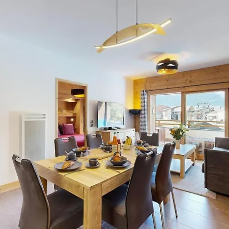 Elegant Logement, Superbe Vue La Plagne Exterior photo
